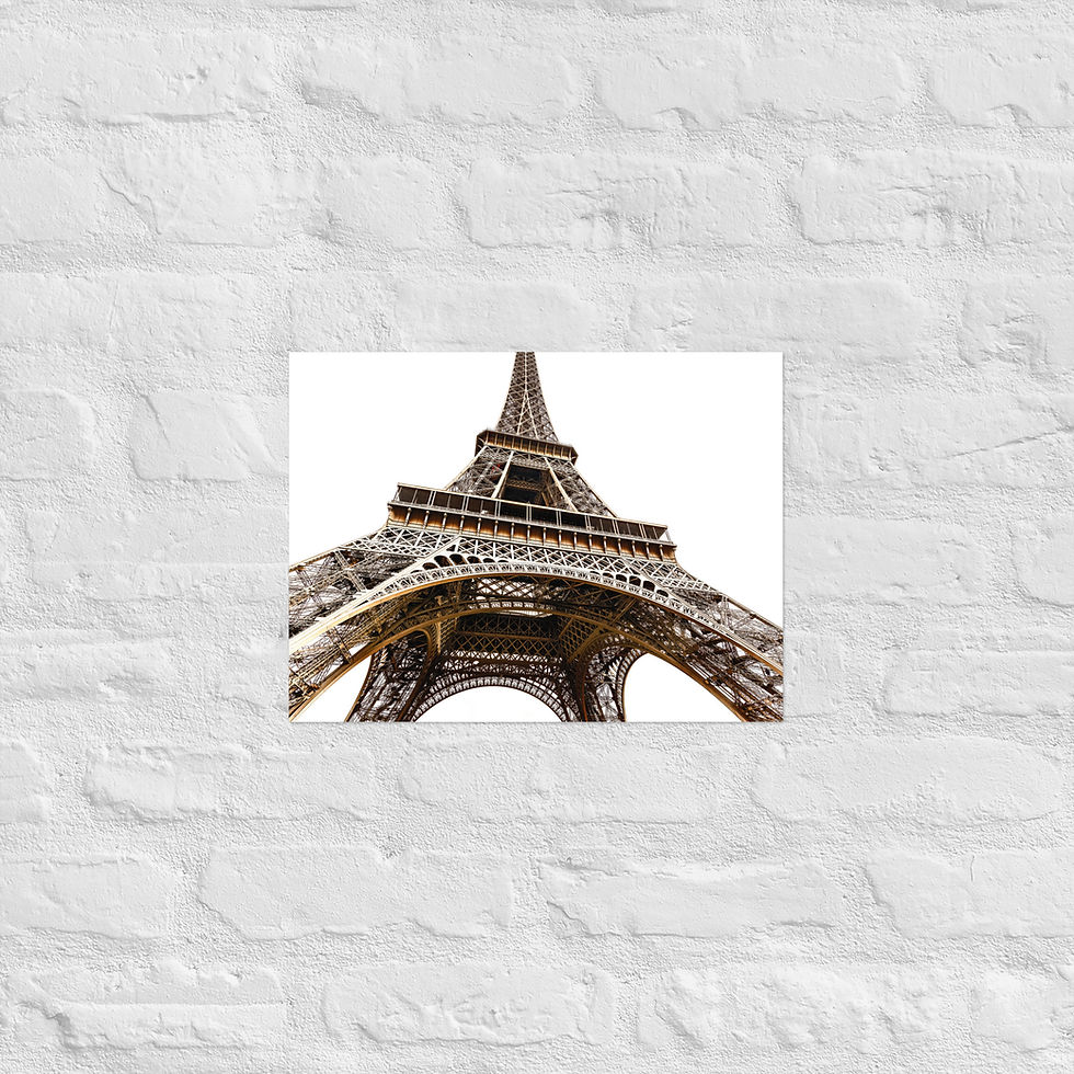 Thumbnail: La Belle Vue Eiffel Tower (4:3) - Print