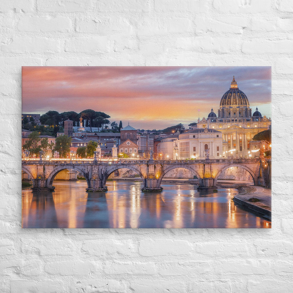 Thumbnail: Rome at Night - Canvas