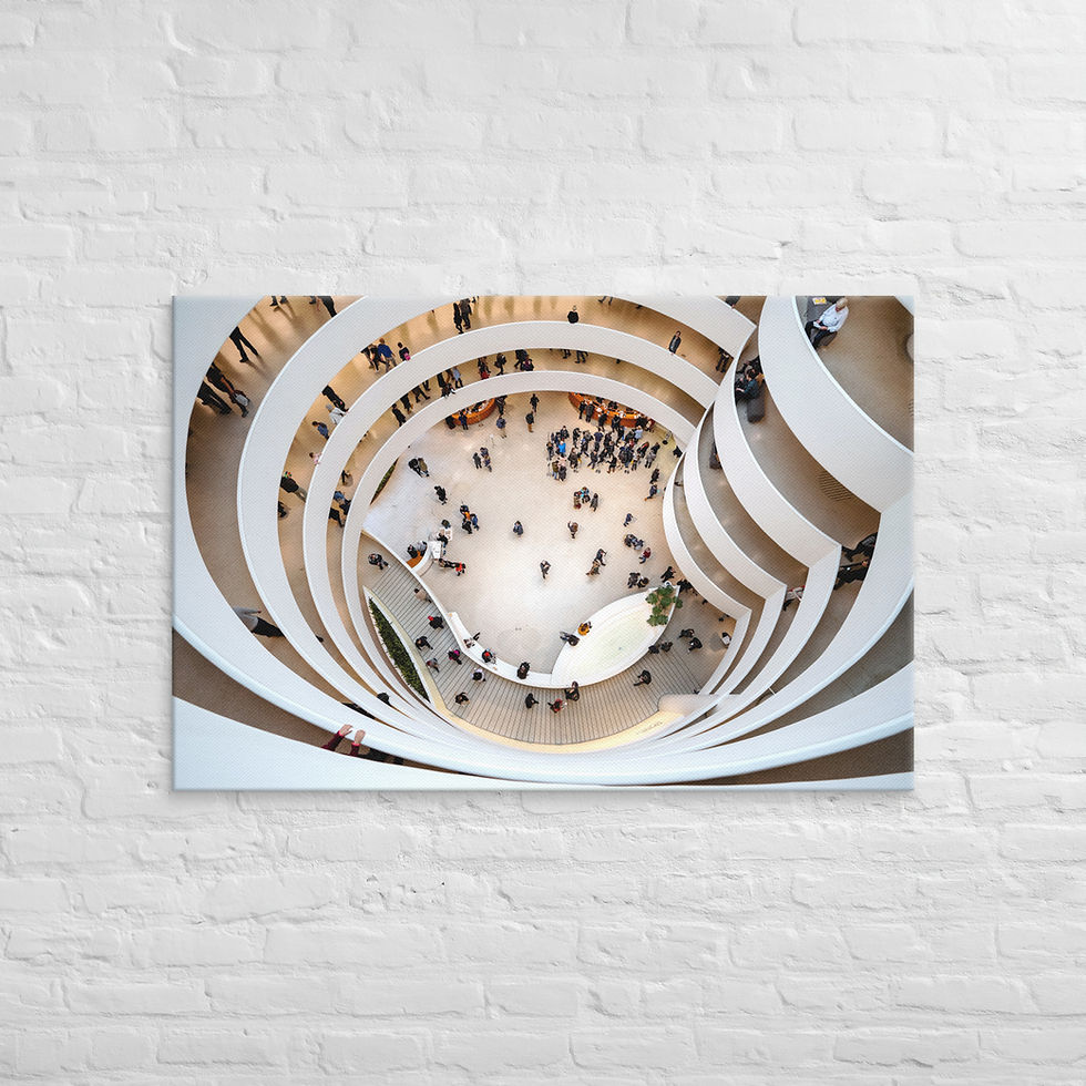 Thumbnail: New York Spiral - Canvas