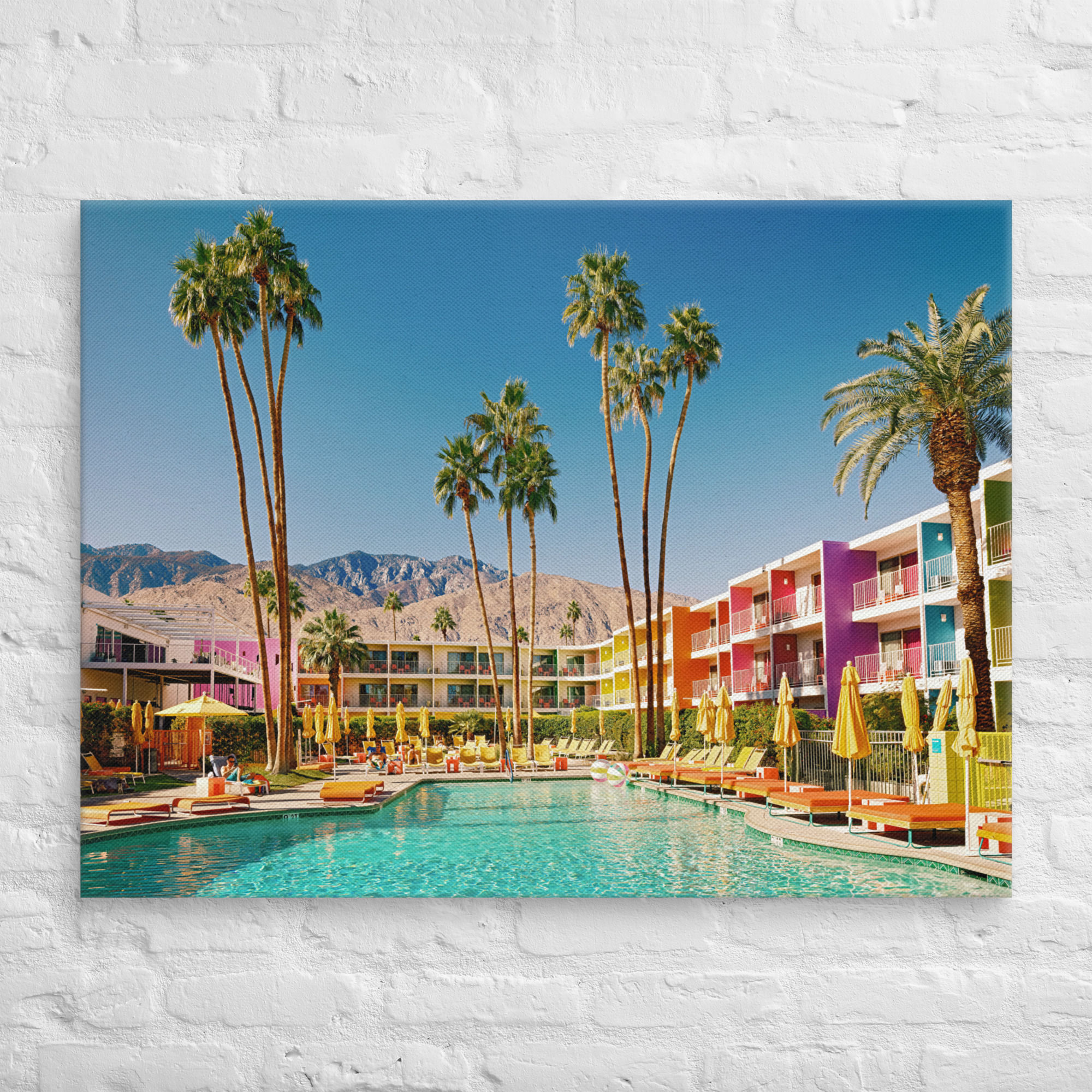 Palm Springs Fun (4:3) Canvas