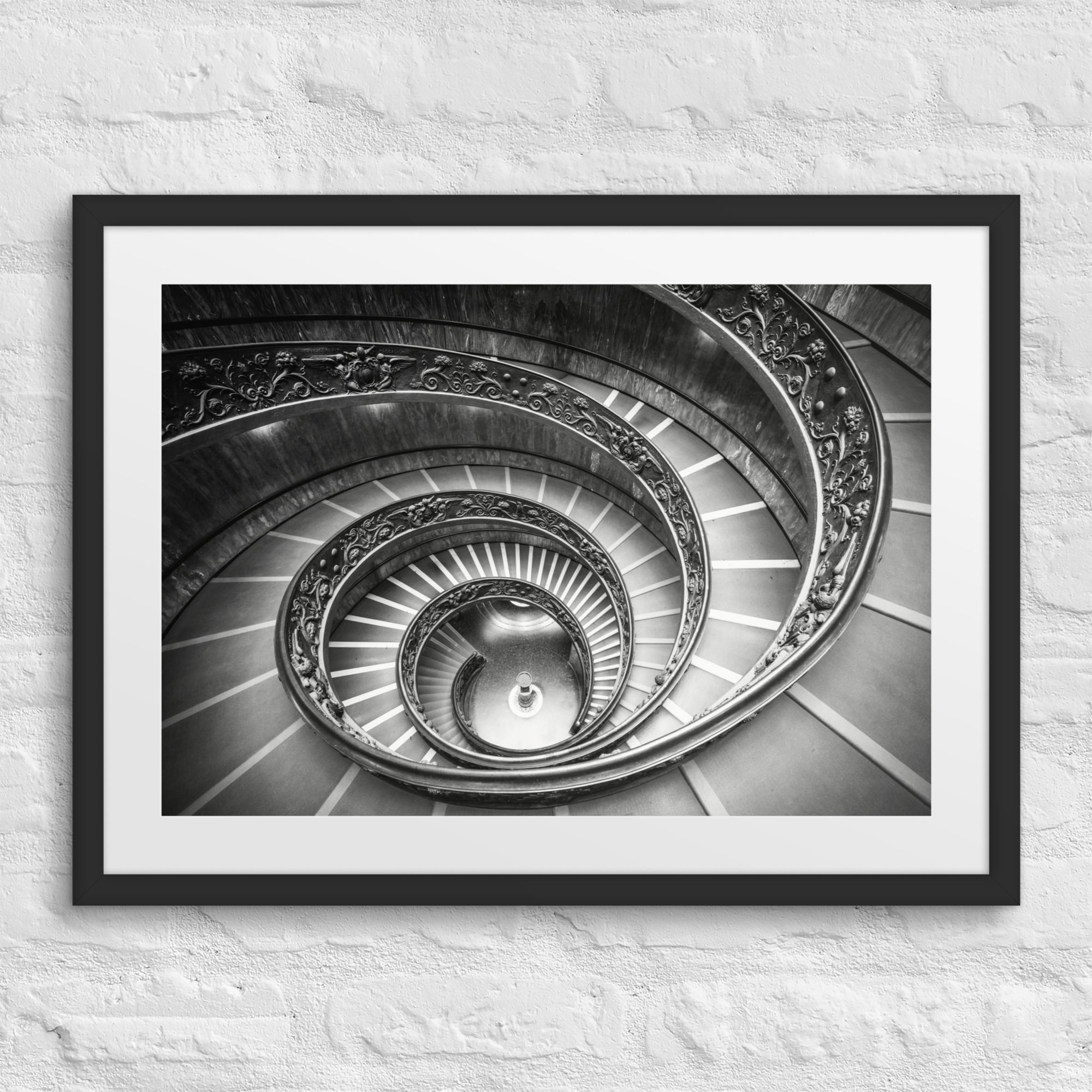 Spirale der Himmelfahrt (4:3) - Gerahmter Druck