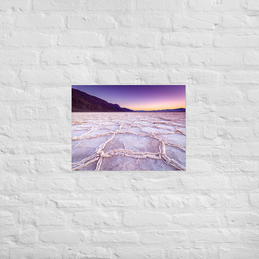 Thumbnail: Death Valley Sunset (4:3) - Print