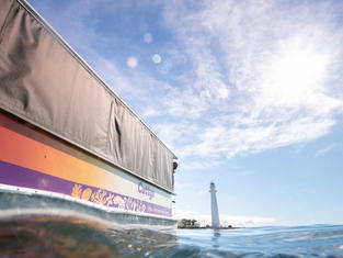 Cuttys glass bottom boat