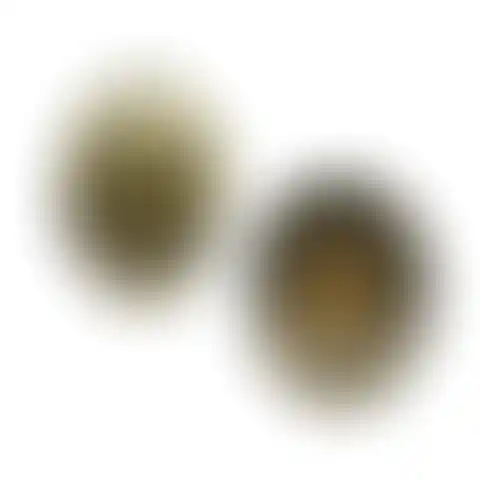 Natural Pyrite Zibu coin symbolizing wealth, protection, and divine guidance
