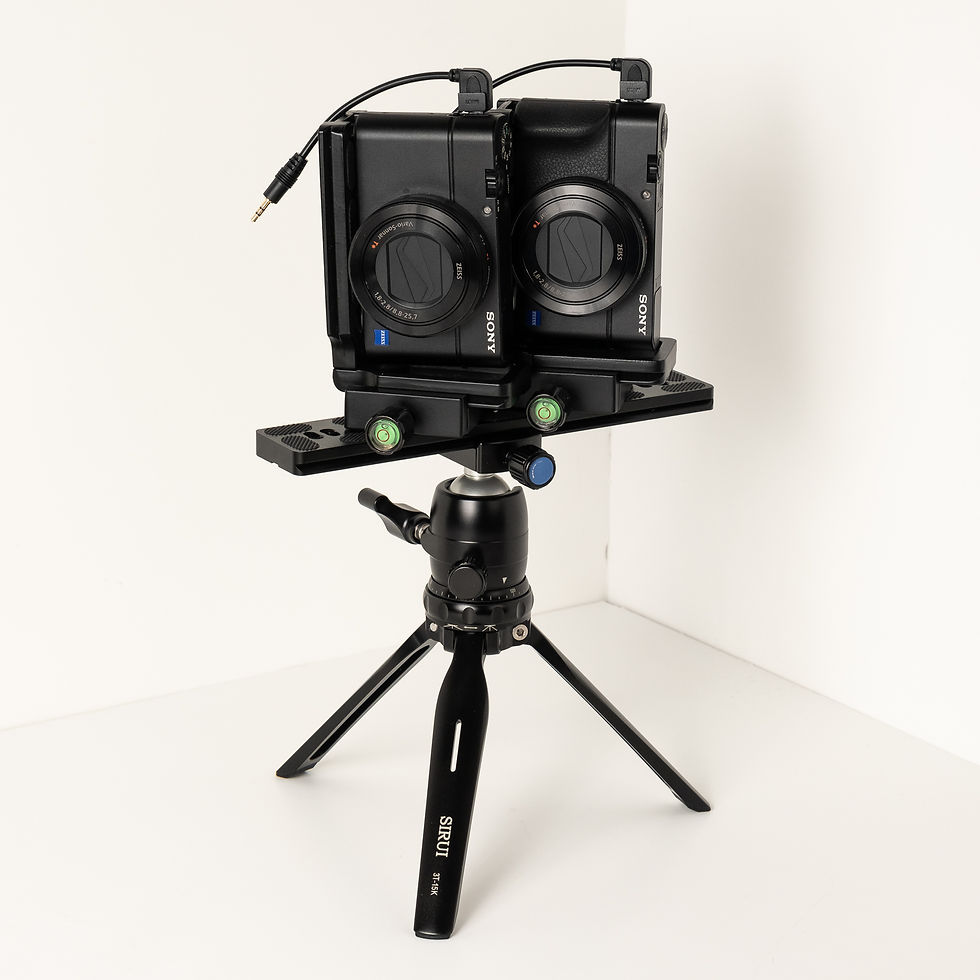 A stereo rig from Sony RX100 III cameras and generic Arca Swiss ...