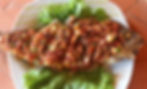 Fried Red Snapper (Medium)