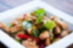 Chicken With Basil Leaf