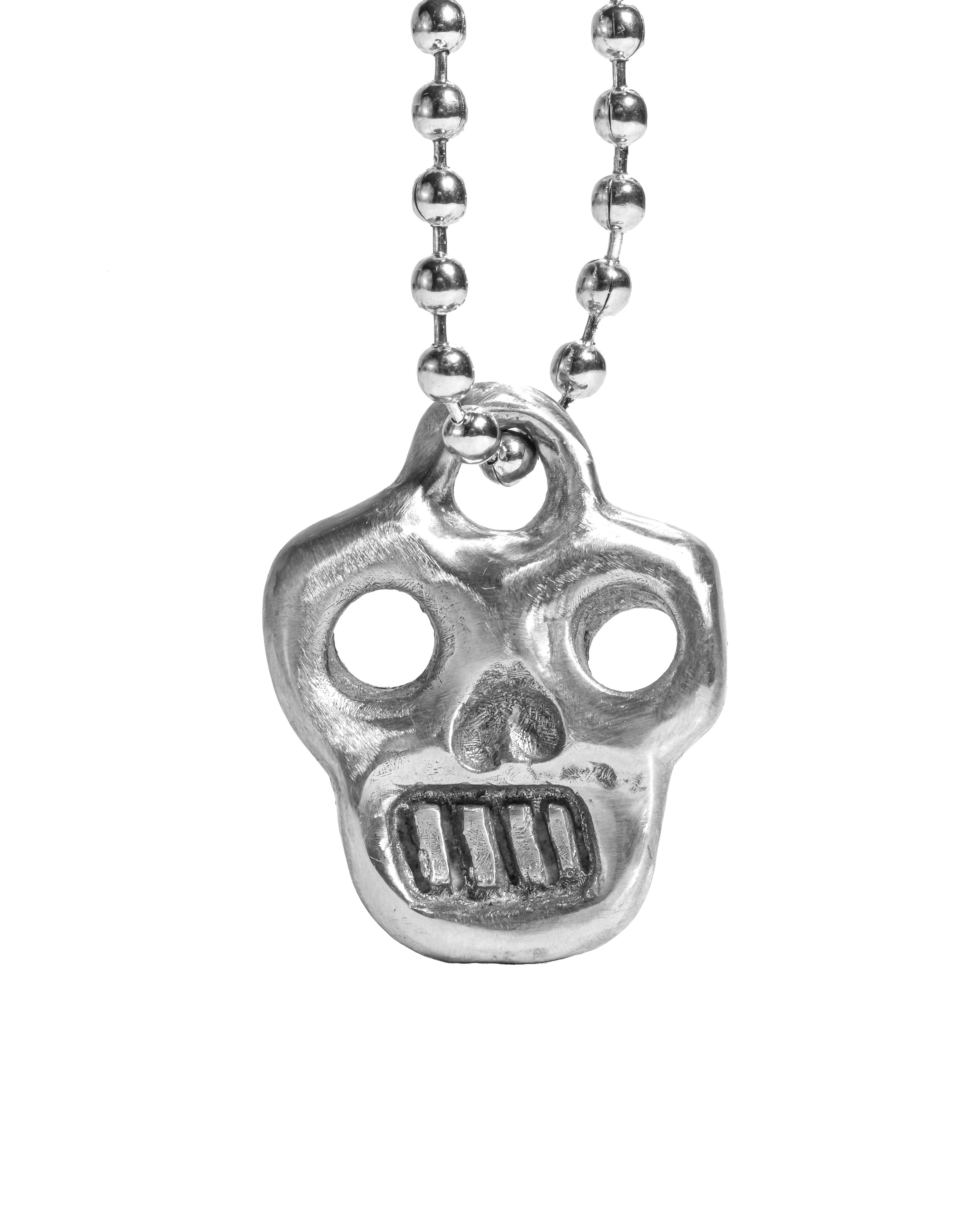 Skull Pendant Bronze