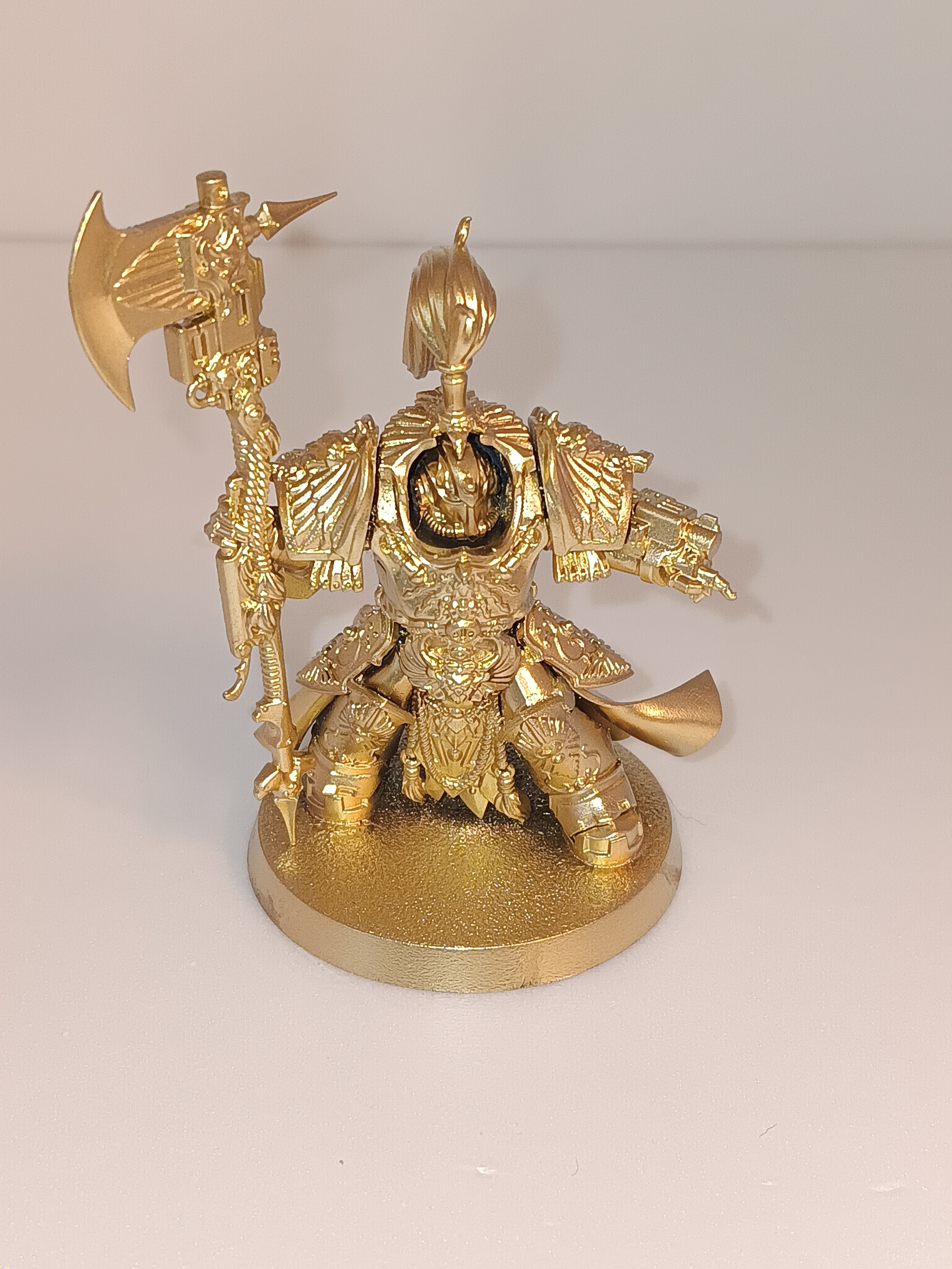 Pre-owned Adeptus Custodes, Shield-Captain in Allarus Terminator Armour