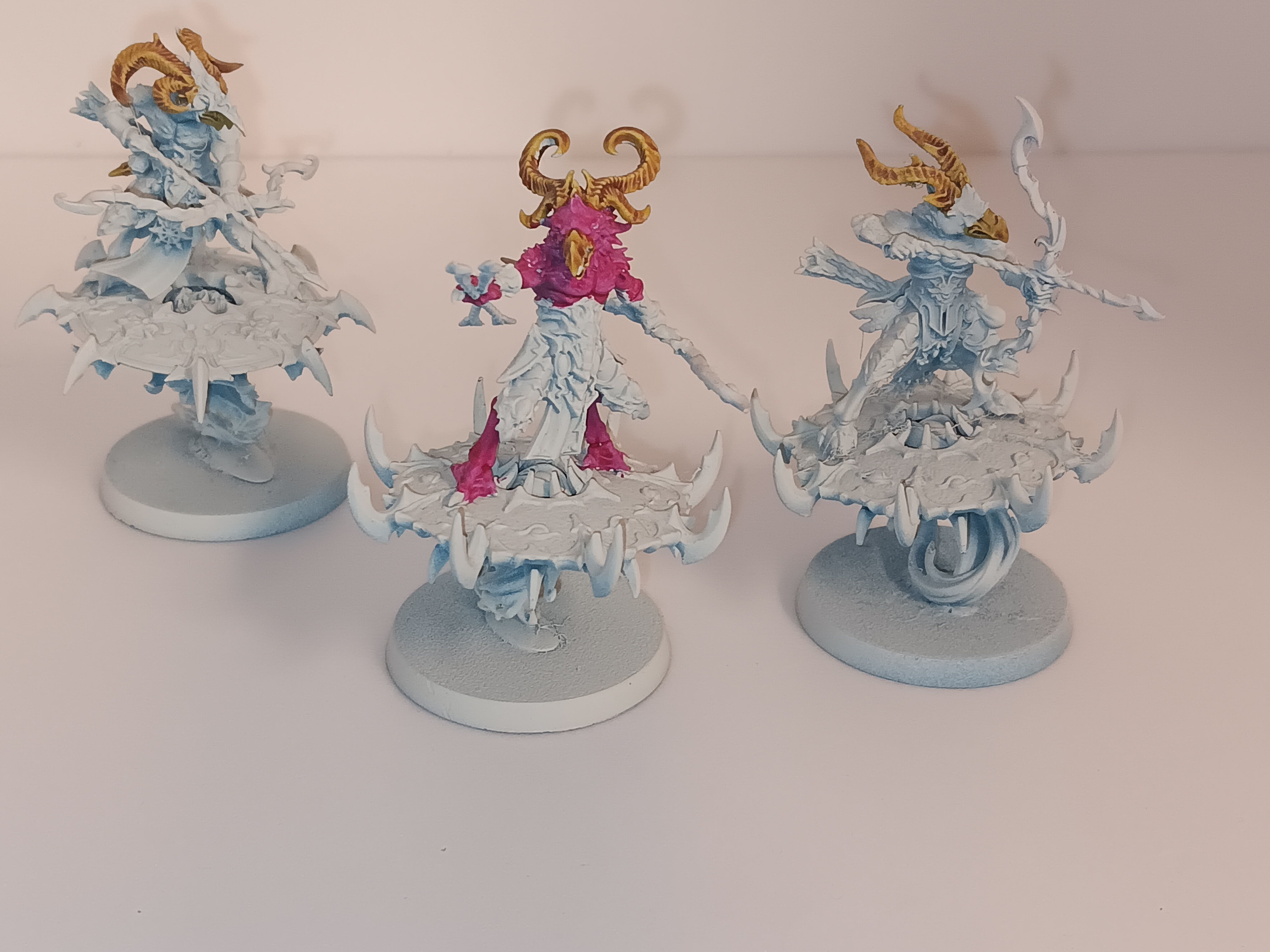 Pre-owned Disciples of Tzeentch, Tzaangor Skyfires x3 