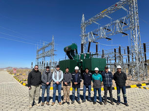 Team visit to the terminal