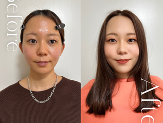 旦那さんに「なんか綺麗になった？お、いいじゃん！」と褒められた20代女性のパーソナルカラー診断・顔タイプ診断・メイクレッスン事例｜岡山・岡山倉敷のイメージコンサルティングサロン