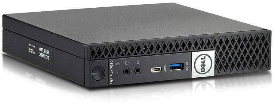 Refurbished Dell OptiPlex 7050 Micro Desktop | Intel Core i5 7th 