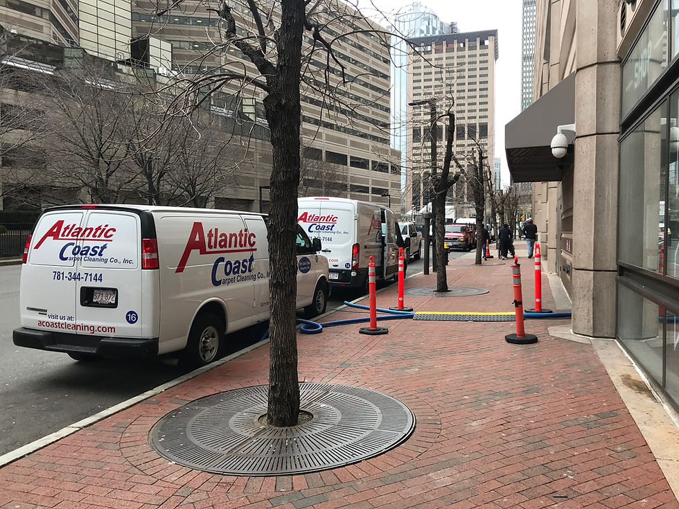 Atlantic Coast Carpet Cleaning Trucks