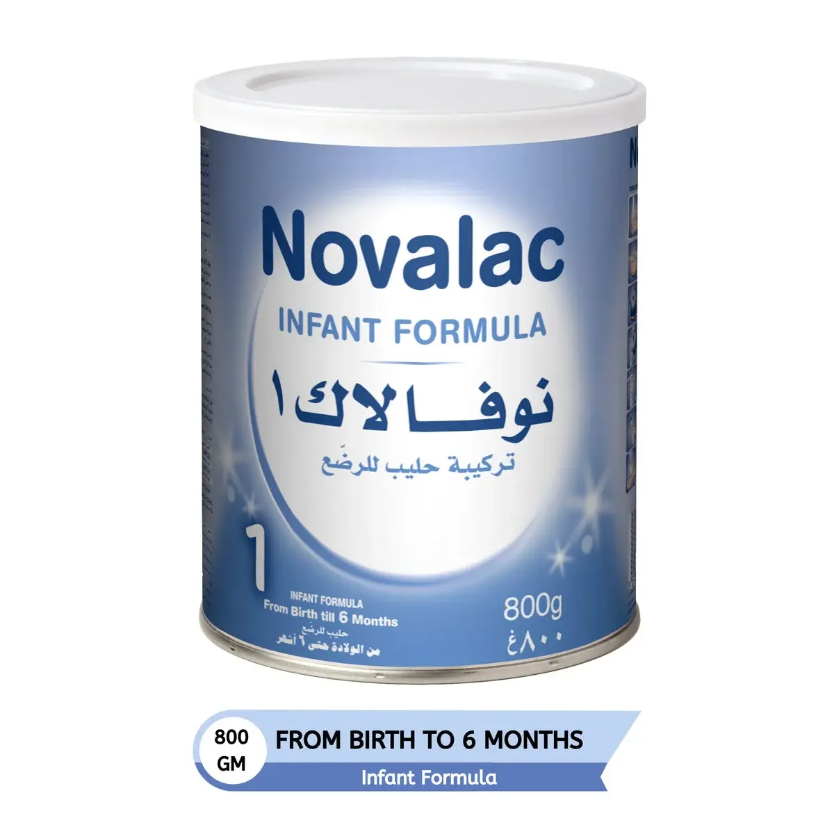 NOVALAC INFANT FORMULA NO 1 MILK 800GM