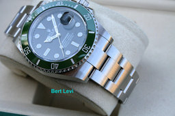 ROLEX 126610LV SUBMARINER WATCH GREEN BEZEL STARBUCKS