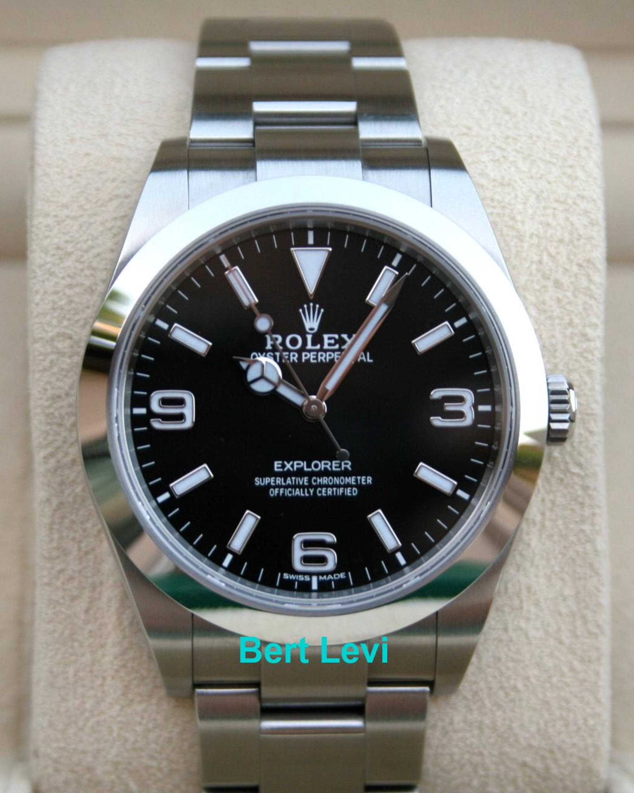 ROLEX 214270 EXPLORER 39MM WATCH MK2 DIAL