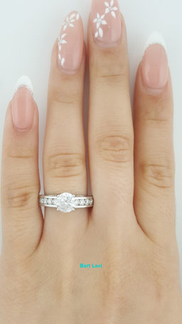 Tacori Semi-Mount Diamond 67298 Engagement Ring 0.82 ct 18k White Gold $6,700