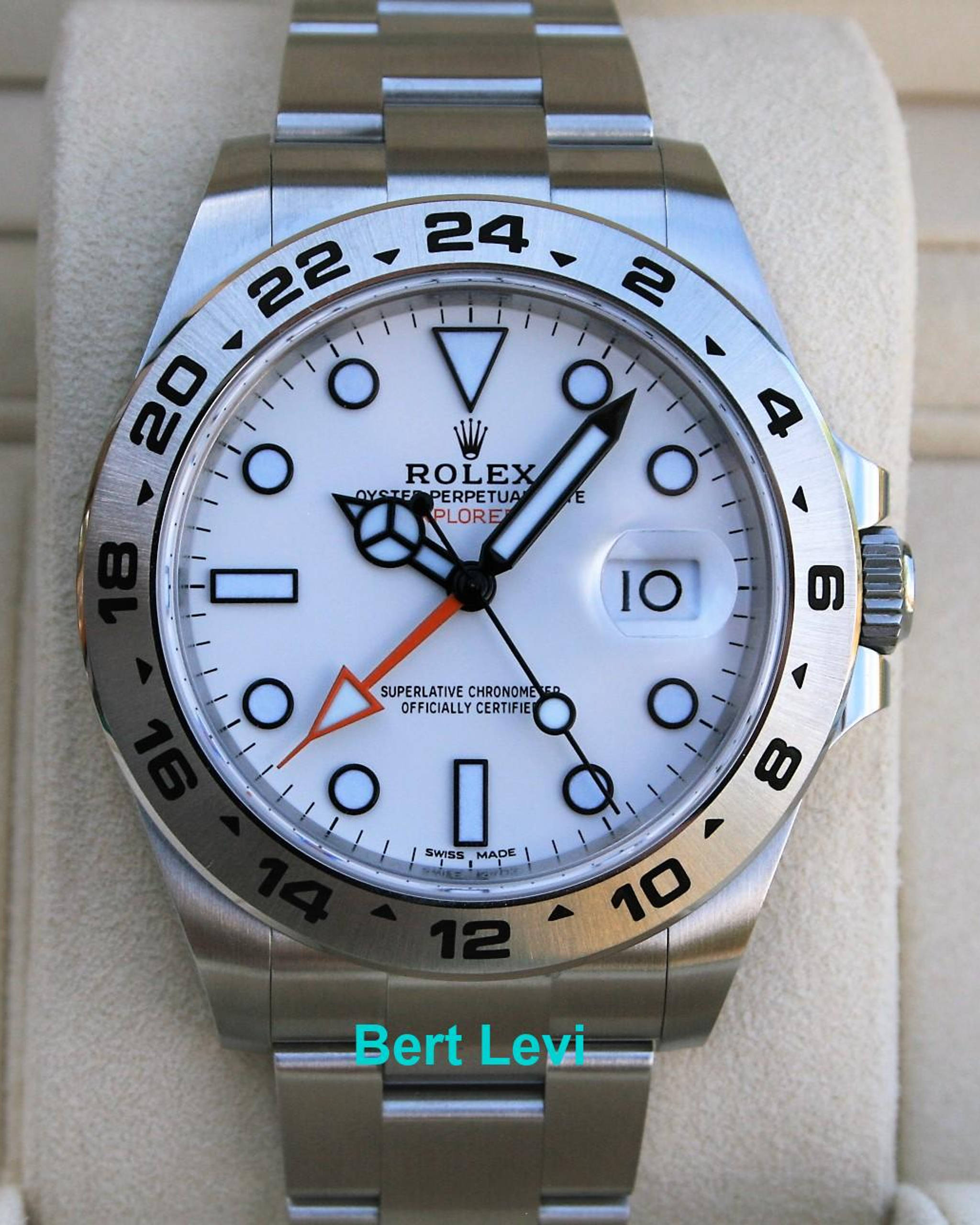 ROLEX 216570 EXPLORER II POLAR NIB