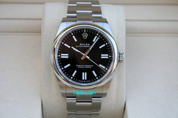 ROLEX 134300 OYSTER PERPETUAL WATCH BLACK DIAL