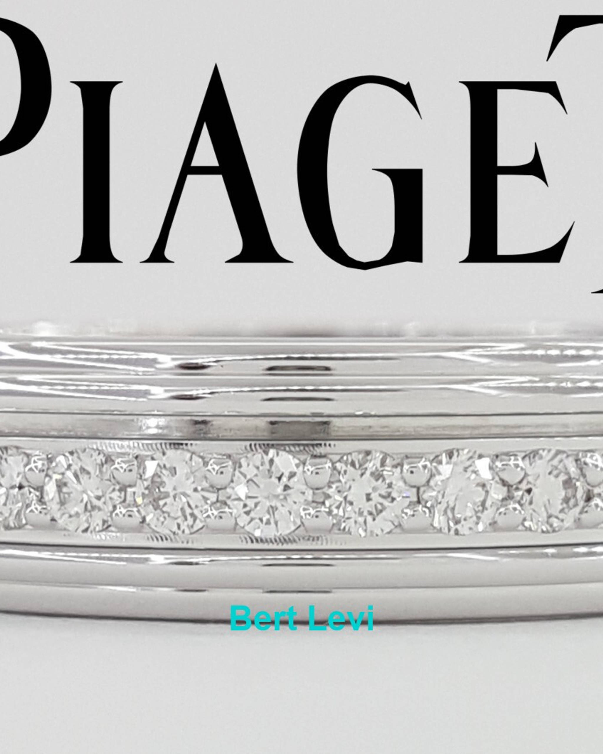Piaget Possession Diamond Full Circle Eternity White Gold Band Ring 0.72 ct