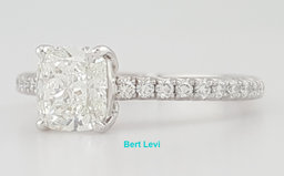 Tiffany & Co Forever Novo Cushion Diamond Engagement Ring 1.12 ct Rtl $16,100