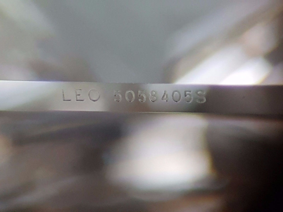 Thumbnail: Leo Princess Diamond Solitaire Engagement Ring 0.75 ct 14K & Platinum I / SI2