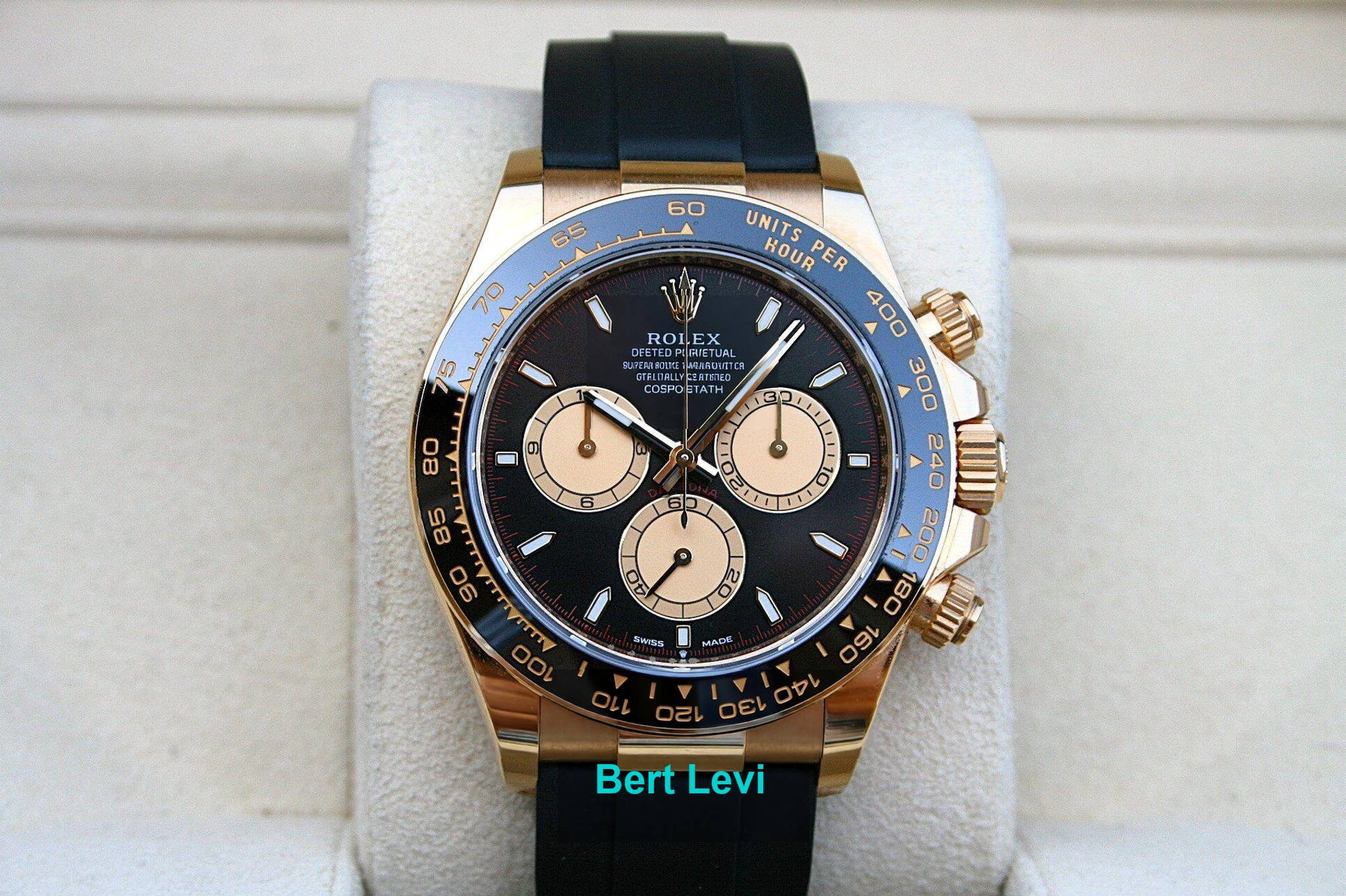 ROLEX 126518 DAYTONA YELLOW GOLD WATCH OYSTERFLEX