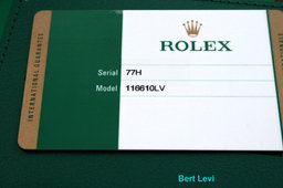 ROLEX 116610LV GREEN SUBMARINER WATCH HULK