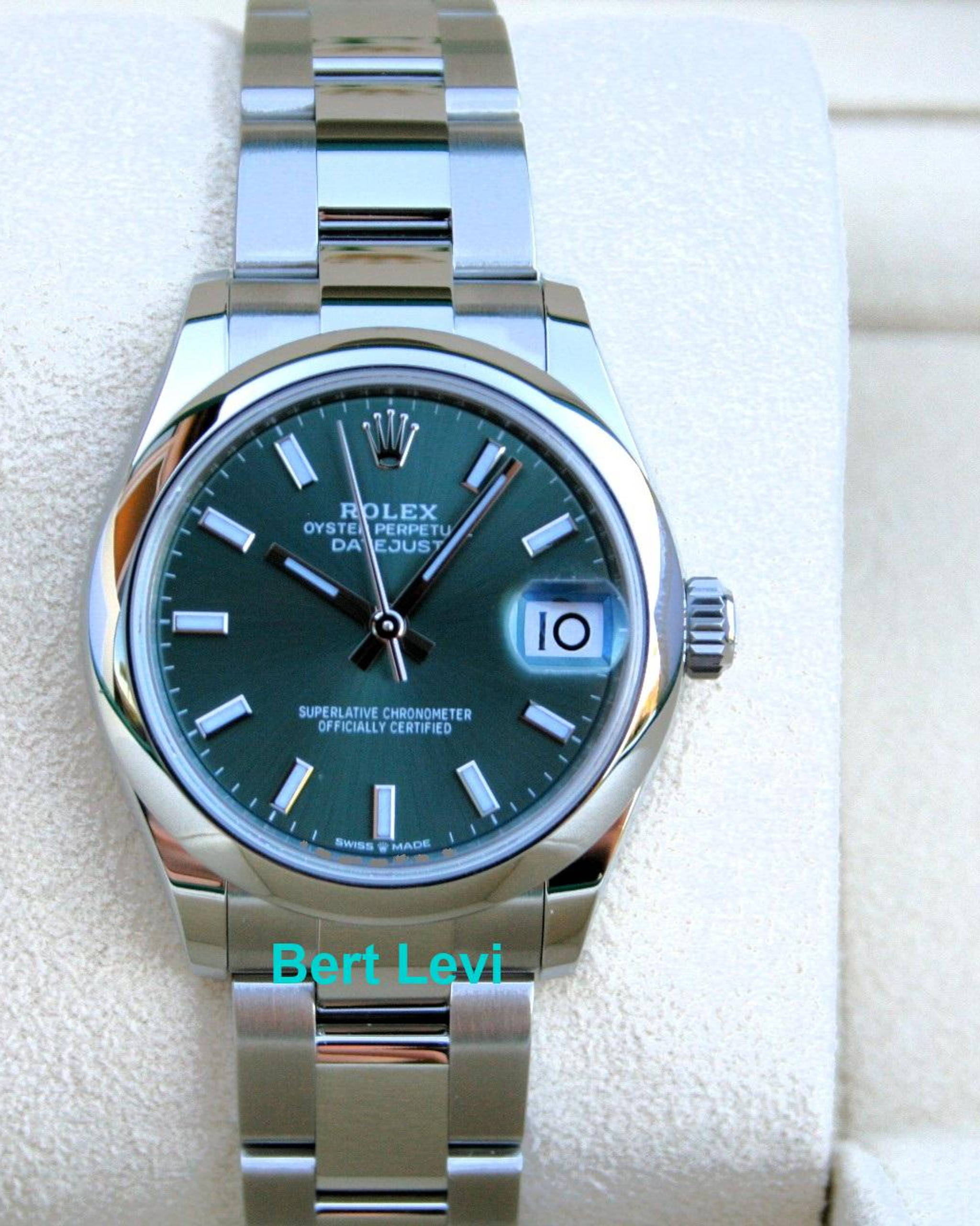 ROLEX 278240 MIDSIZE 31MM DATEJUST WATCH MINT NIB