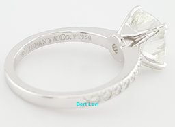 Tiffany & Co Novo Cushion Cut Diamond Engagement Ring 2.34 ct Retail $48.6K
