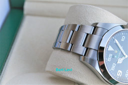 ROLEX 116900 AIRKING WATCH GREEN HAND 40MM