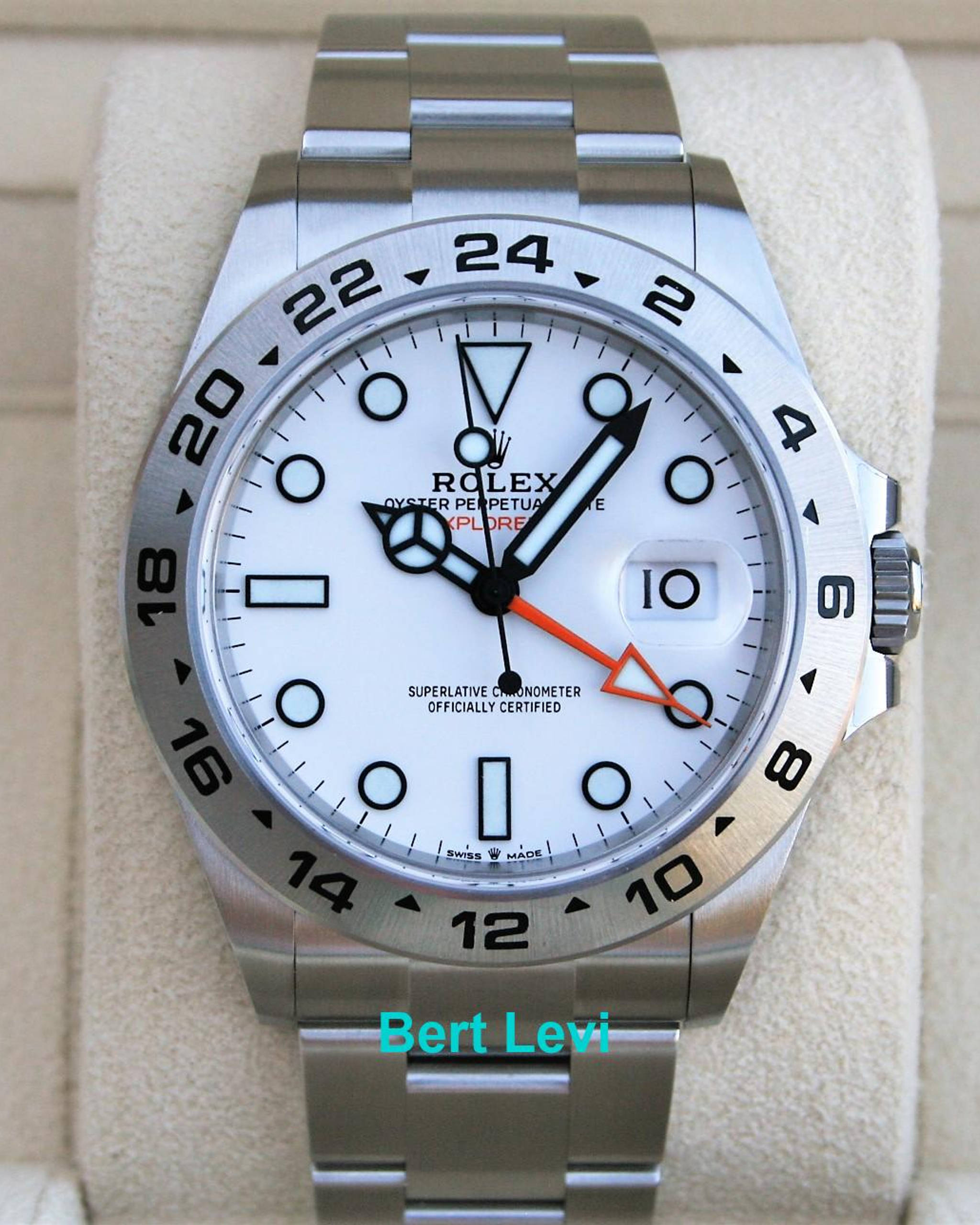 ROLEX 226570 EXPLORER II WHITE DIAL POLAR NIB