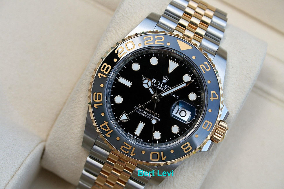Thumbnail: ROLEX 126713GRNR GMT MASTER II ZOMBIE WATCH 18K/SS JUBILEE