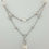 Thumbnail: Bvlgari Bulgari Lucia 7-9 mm Pearl 0.60 ct Diamonds Dangle Necklace 18k W Gold