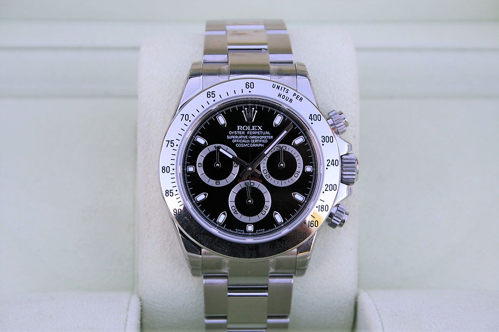 ROLEX 116520 DAYTONA COSMOGRAPH BLACK NOS
