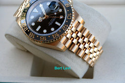 ROLEX 126718GRNR GMT MASTER II 18K YELLOW GOLD JUBILEE