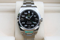 ROLEX 116900 AIRKING GREEN HAND 40MM WATCH