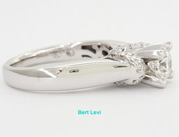 Diamond Engagement Ring w/ EGL-USA GemID 1 ct 14k White Gold Retail $5,250