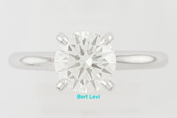 Cartier Solitaire 1895 Round Diamond Engagement Ring 1.15 ct Platinum Rtl $18k