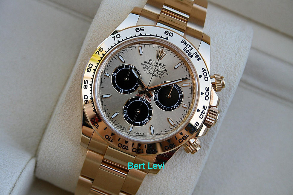 Thumbnail: ROLEX 126508 DAYTONA WATCH 18K YELLOW GOLD PIKACHU DIAL