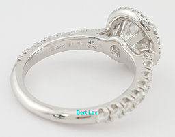 Cartier Destinee Round Diamond Engagement Ring 1.54 ct Platinum Retail $35K