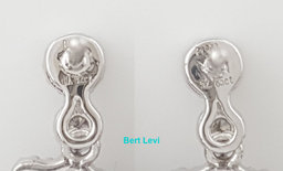 Oval Sapphire & Diamond Halo Dangle Earrings 3.47 ct Platinum Retail $7K