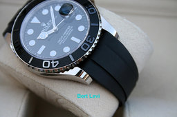 ROLEX 226659 YACHTMASTER 42MM WATCH WHITE GOLD OYSTERFLEX
