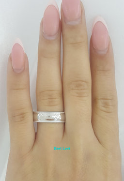 Lashbrook Platinum Comfort Fit Wedding Band Ring 6 mm 11.3 grams Size 10