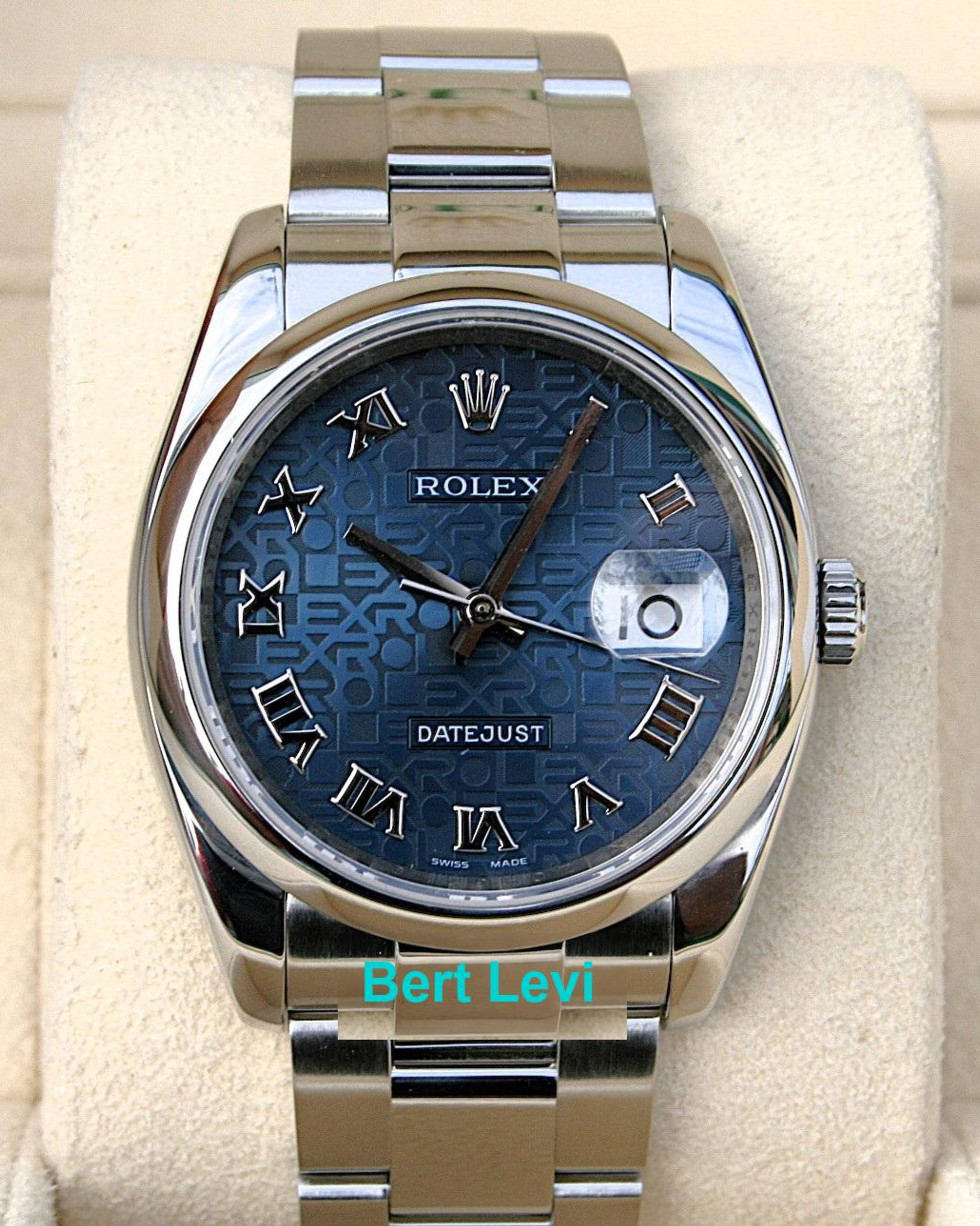 ROLEX 116200 DATEJUST 36MM WATCH