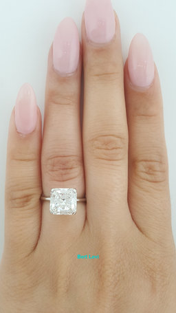 Tiffany & Co Platinum True ® Engagement Ring 3.26 ct Diamond Rtl $157K