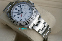ROLEX 16570 EXPLORER II WATCH WHITE DIAL POLAR 40MM