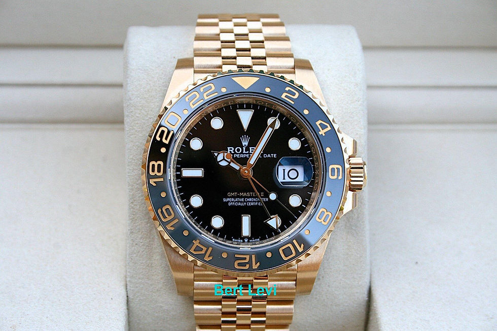 Thumbnail: ROLEX 126718GRNR GMT MASTER II 18K YELLOW GOLD JUBILEE