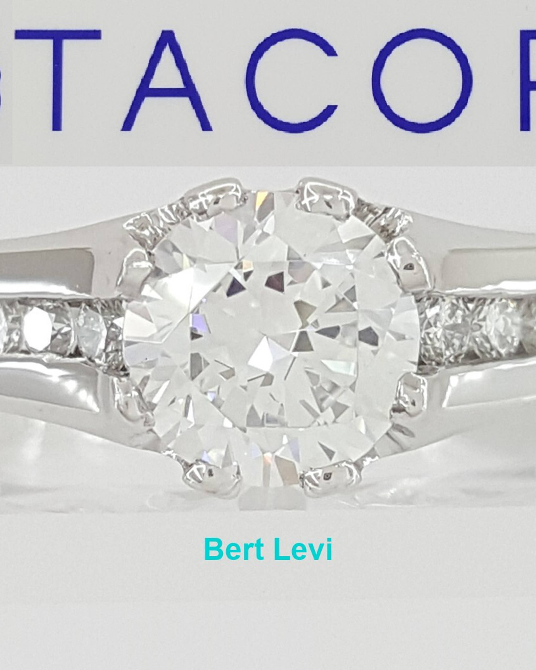 TACORI 18K Gold Neotare 280065 Semi-Mount Engagement Ring 0.48 ct Retail $5,600
